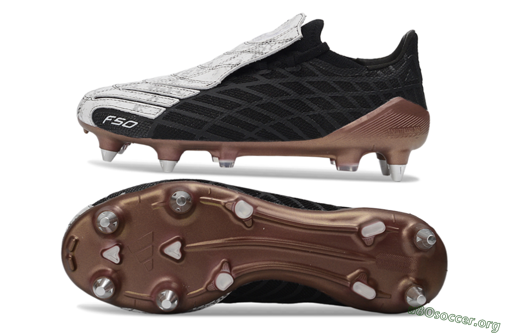 Adidas F50 Spider Elite SG Football Boots - Black/Bronze/White 1