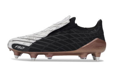 Adidas F50 Spider Elite SG Football Boots - Black/Bronze/White