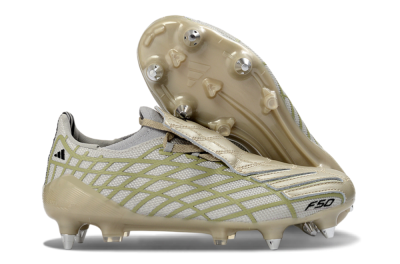 Adidas F50 Spider Elite SG Football Boots - Beige/Soft Sand/Light Olive