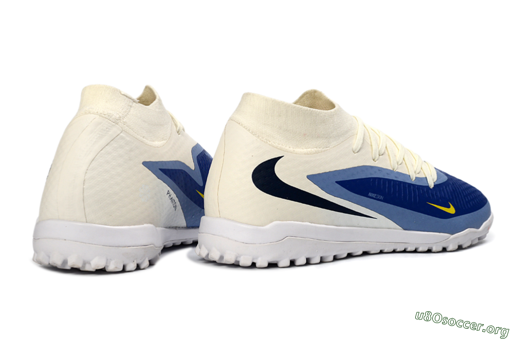 Nike Phantom 6 Elite High TF Football Shoes - Blue/Midnight Blue/Light Sky Blue 6