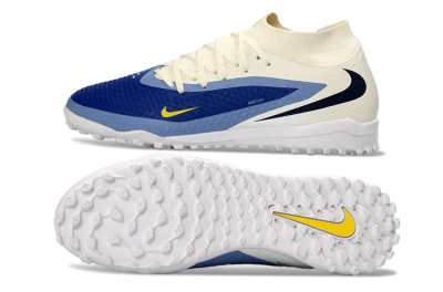 Nike Phantom 6 Elite High TF Football Shoes - Blue/Midnight Blue/Light Sky Blue