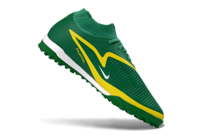 Nike Phantom 6 Elite High TF Football Shoes - Green/Lemon Yellow/Electric Green