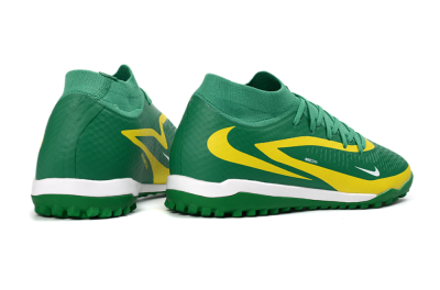 Nike Phantom 6 Elite High TF Football Shoes - Green/Lemon Yellow/Electric Green
