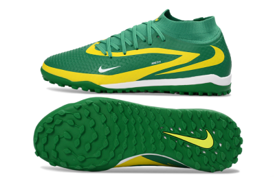 Nike Phantom 6 Elite High TF Football Shoes - Green/Lemon Yellow/Electric Green