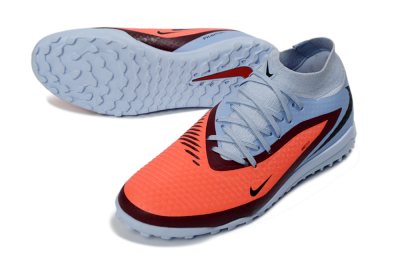 Nike Phantom 6 Elite High TF Football Shoes - Blue/Coral Burst/Sleek Navy