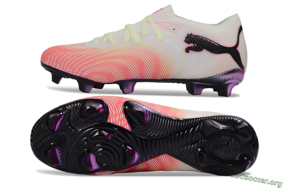 Puma Future 8 Ultimate FG Football Boots - Pink/Coral Burst/Soft White 1