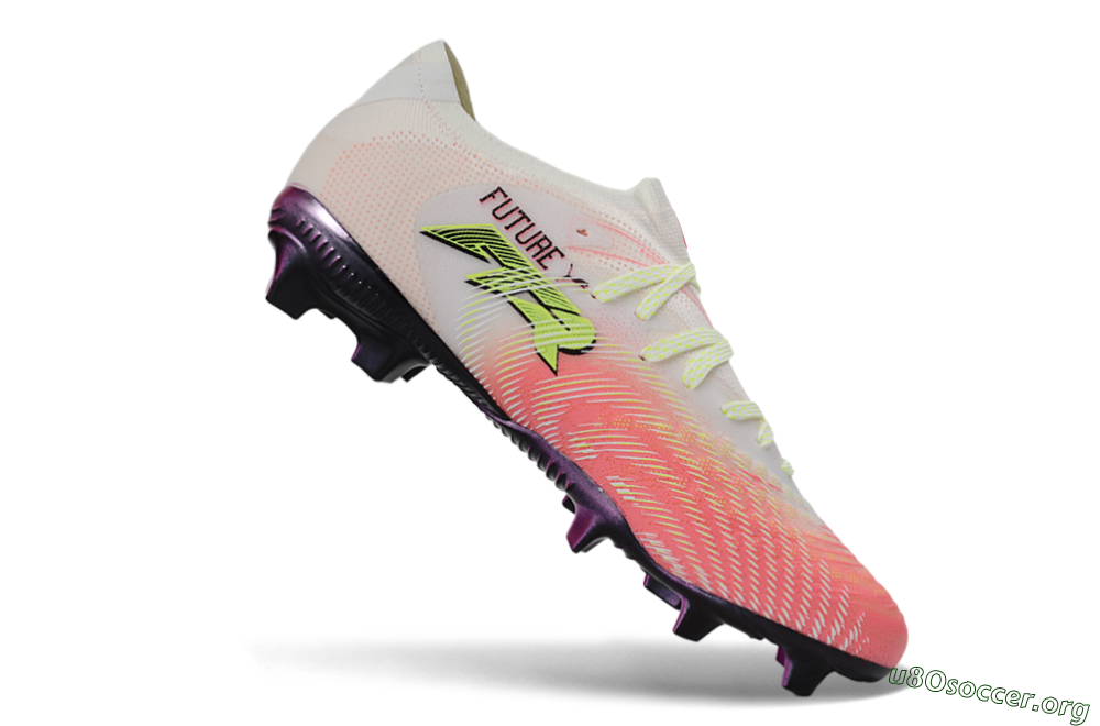 Puma Future 8 Ultimate FG Football Boots - Pink/Coral Burst/Soft White 4