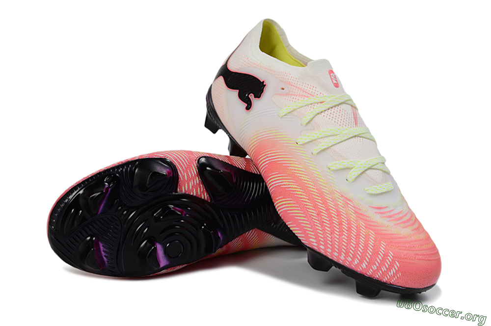 Puma Future 8 Ultimate FG Football Boots - Pink/Coral Burst/Soft White 0