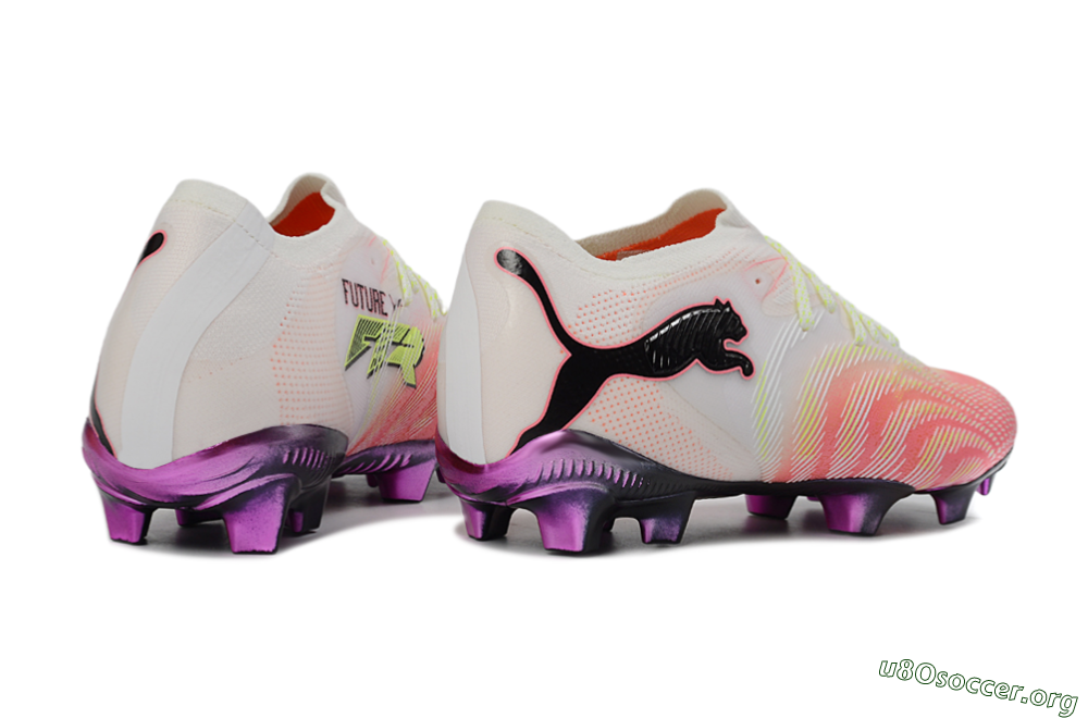 Puma Future 8 Ultimate FG Football Boots - Pink/Coral Burst/Soft White 6