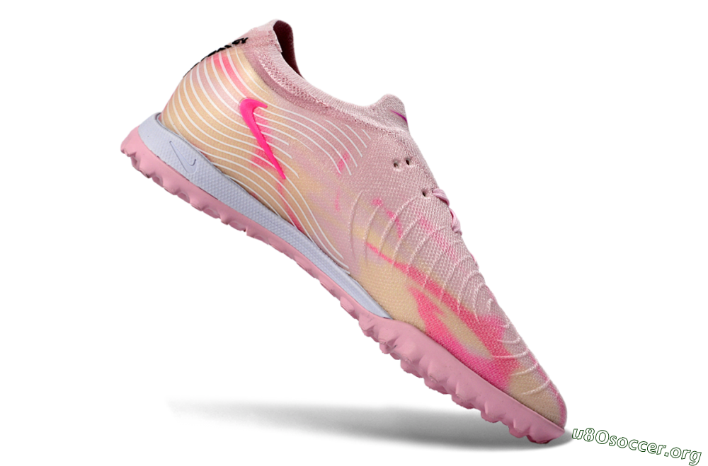 Nike Phantom GX 2 Elite TF Football Shoes - Pink/Soft Pink/Coral Bliss 4