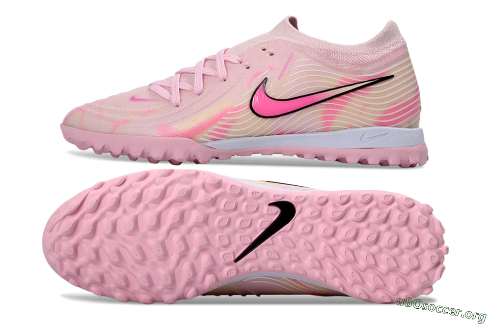 Nike Phantom GX 2 Elite TF Football Shoes - Pink/Soft Pink/Coral Bliss 1