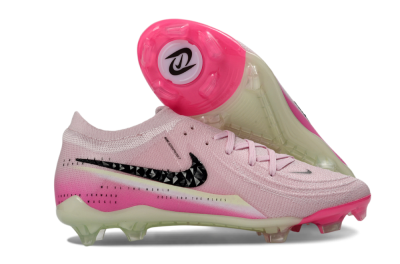 Nike Phantom GX 2 Elite FG Football Boots - Pink/Flamingo Pink/Neon Green