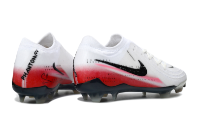 Nike Phantom GX 2 Elite FG Football Boots - White/Crimson Red/Steel Grey
