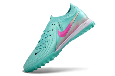 Nike Phantom GX 2 Elite TF Football Shoes - Aqua/Pink Mist/Soft Green