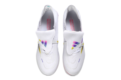Adidas Predator 26 Elite Fold-Over Tongue FG Football Boots - White/Iridescent Fusion/Neon Bright