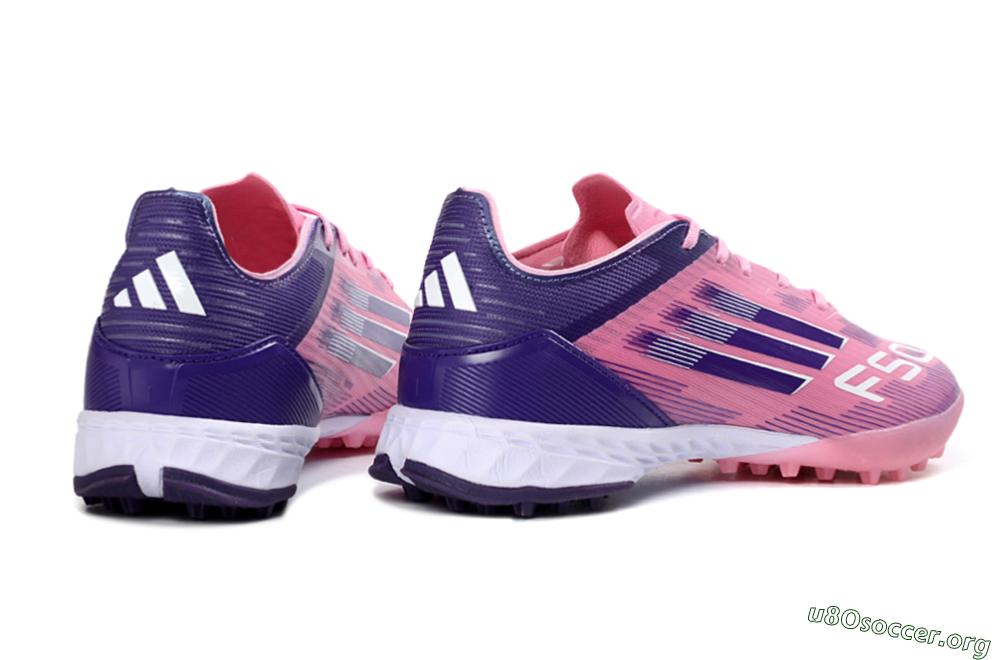 Adidas F50 Elite TF Football Shoes - Pink/Lavender Glow/Soft Pink 6