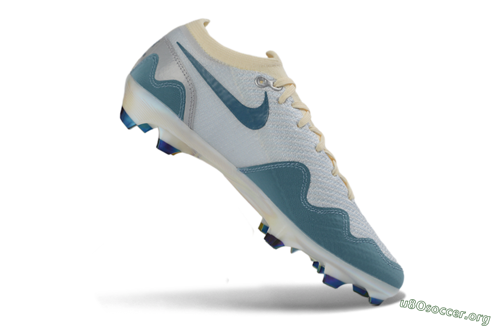 Patta x Nike Air Zoom Mercurial Vapor 16 Elite FG Football Boots - Blue/Sky Blue/Cream White 4
