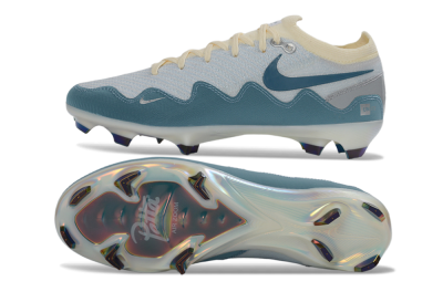 Patta x Nike Air Zoom Mercurial Vapor 16 Elite FG Football Boots - Blue/Sky Blue/Cream White