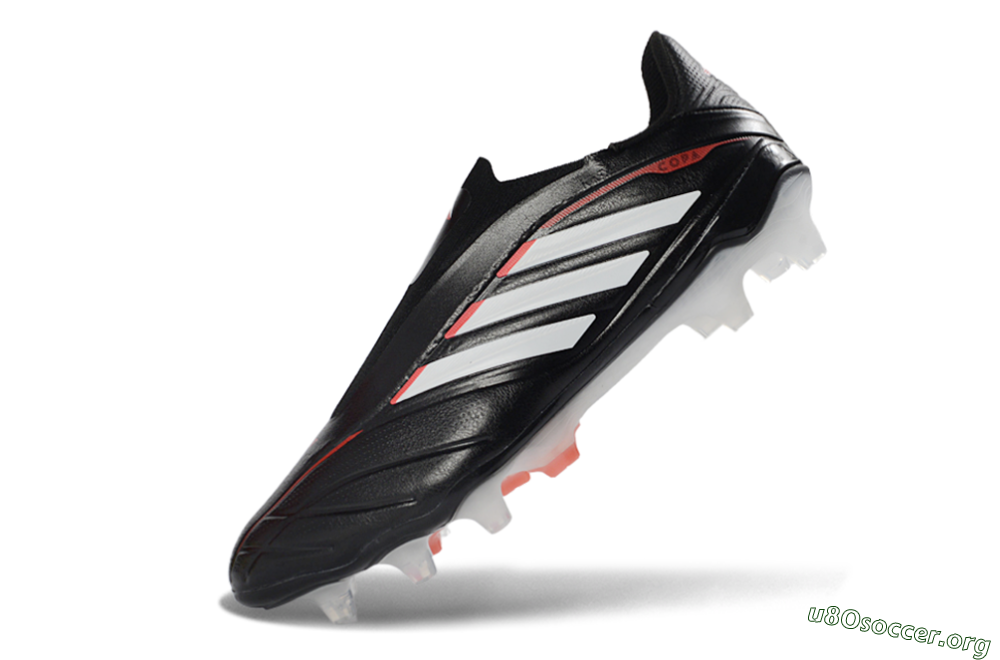 Adidas Copa Pure 4 Elite FG Football Boots - Black/White/Red 5