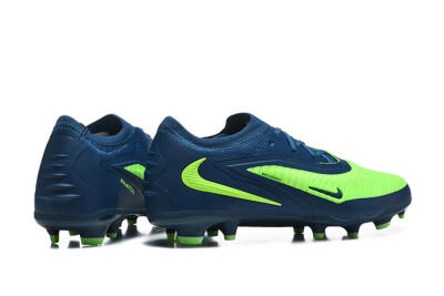Nike Phantom 6 Elite Low FG Football Boots - Green/Electric Lime/Dark Blue