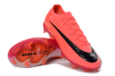 Nike Air Zoom Mercurial Vapor 16 Elite FG Football Boots - Pink/Vibrant Coral/Dark Black