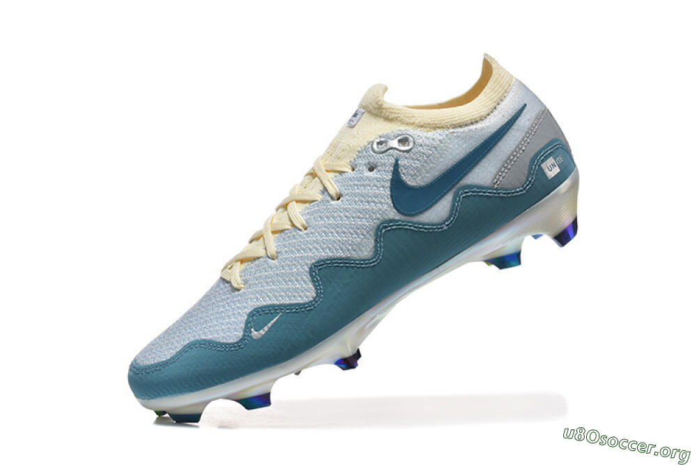 Patta x Nike Air Zoom Mercurial Vapor 16 Elite FG Football Boots - Blue/Sky Blue/Frost White 8