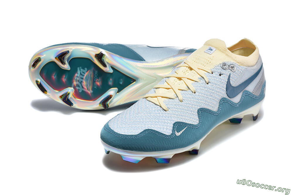 Patta x Nike Air Zoom Mercurial Vapor 16 Elite FG Football Boots - Blue/Sky Blue/Frost White 0