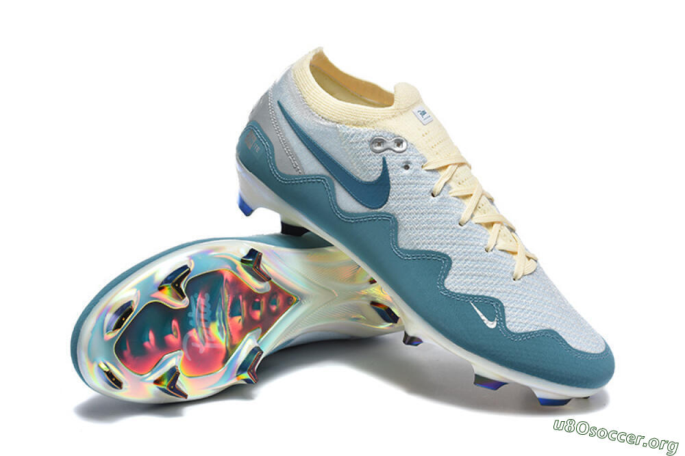 Patta x Nike Air Zoom Mercurial Vapor 16 Elite FG Football Boots - Blue/Sky Blue/Frost White 4