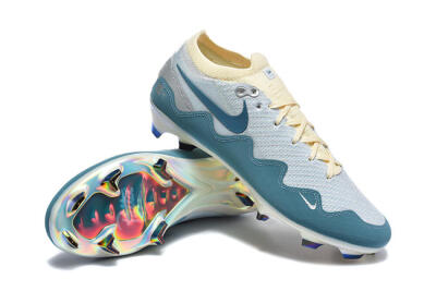 Patta x Nike Air Zoom Mercurial Vapor 16 Elite FG Football Boots - Blue/Sky Blue/Frost White