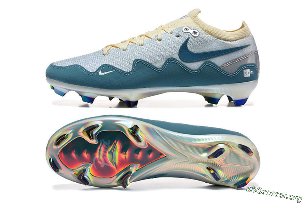 Patta x Nike Air Zoom Mercurial Vapor 16 Elite FG Football Boots - Blue/Sky Blue/Frost White 1