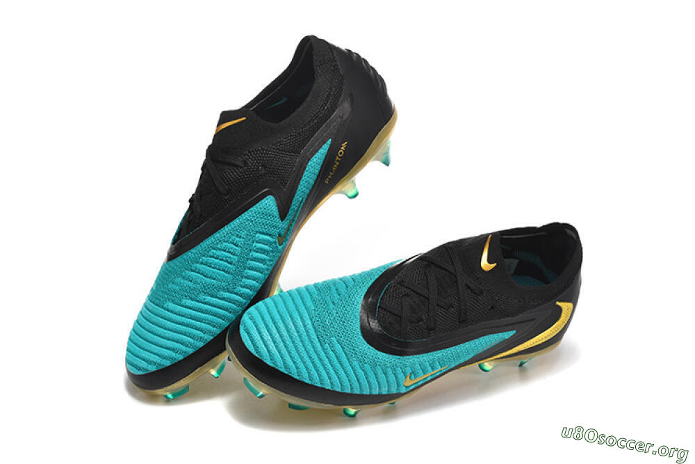 Nike Phantom 6 Elite Low FG Football Boots - Teal/Gold/Black 0