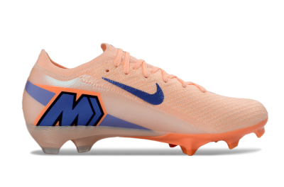 Nike Air Zoom Mercurial Vapor 16 Elite FG Football Boots - Peach/Coral Bliss/Navy Blue