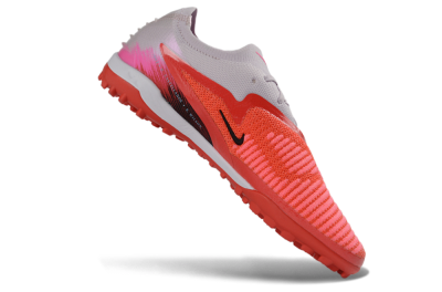 Nike Phantom 6 Elite Low TF Football Shoes - Red/Coral Blaze/Black