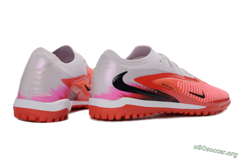 Nike Phantom 6 Elite Low TF Football Shoes - Red/Coral Blaze/Black 6