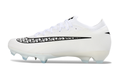 Nike Air Zoom Mercurial Vapor 16 Elite FG Football Boots - White/Classic Black/Crystal Blue