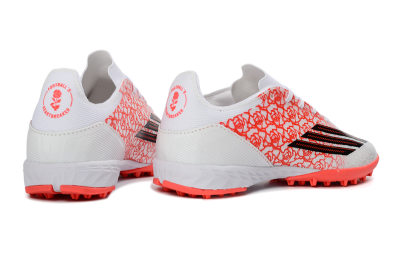 Adidas F50 Pro TF Football Shoes - White/Flamingo Pink/Neon Black