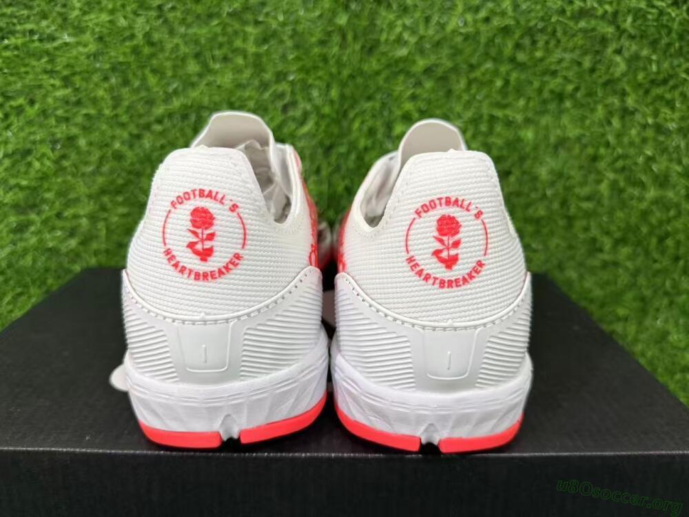 Adidas F50 Pro TF Football Shoes - White/Flamingo Pink/Neon Black