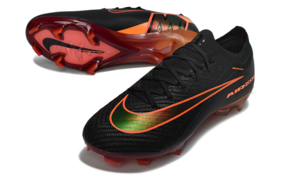 Nike Air Zoom Mercurial Vapor 16 Elite FG Football Boots - Black/Electric Orange/Metallic Green
