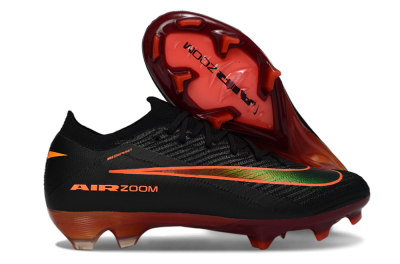 Nike Air Zoom Mercurial Vapor 16 Elite FG Football Boots - Black/Electric Orange/Metallic Green