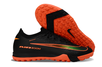 Nike Air Zoom Mercurial Vapor 16 Elite TF Football Shoes - Black/Flame Orange/Electric Green