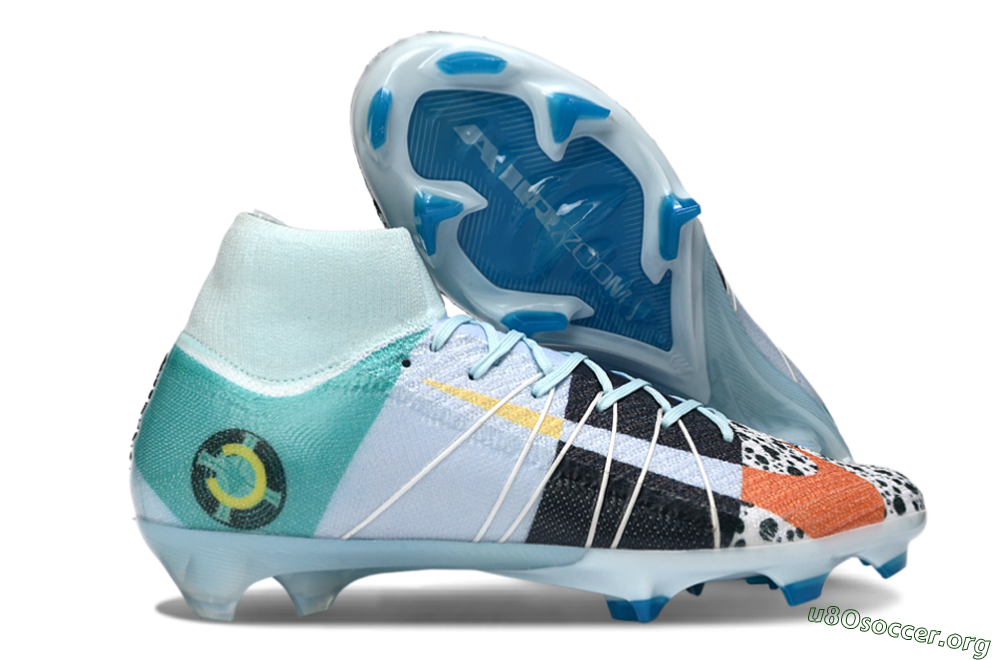 Nike Air Zoom Mercurial Superfly 10 Elite FG Football Boots - Blue/Red/Black 2