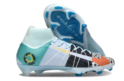 Nike Air Zoom Mercurial Superfly 10 Elite FG Football Boots - Blue/Red/Black