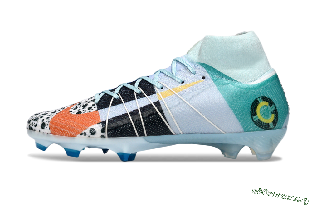 Nike Air Zoom Mercurial Superfly 10 Elite FG Football Boots - Blue/Red/Black 3