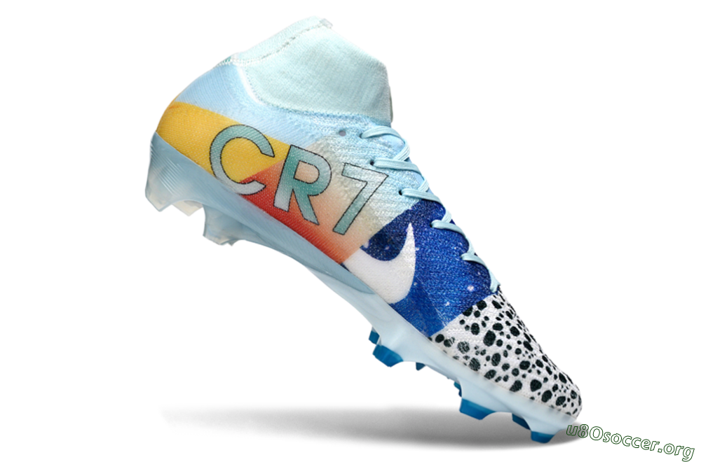 Nike Air Zoom Mercurial Superfly 10 Elite FG Football Boots - Blue/Red/Black 4