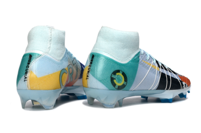 Nike Air Zoom Mercurial Superfly 10 Elite FG Football Boots - Blue/Red/Black