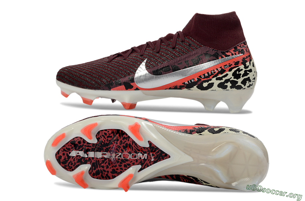 Nike Air Zoom Mercurial Superfly 10 Elite FG Football Boots - Burgundy/Neon Pink/Black 1