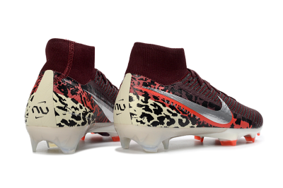 Nike Air Zoom Mercurial Superfly 10 Elite FG Football Boots - Burgundy/Neon Pink/Black