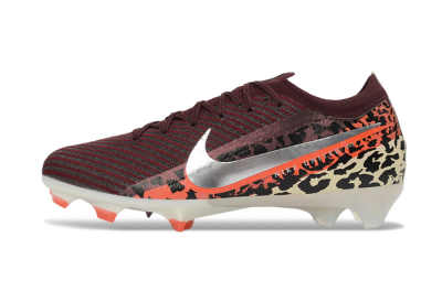 Nike Air Zoom Mercurial Vapor 16 Elite FG Football Boots - Burgundy/Crimson Burst/Black Camo