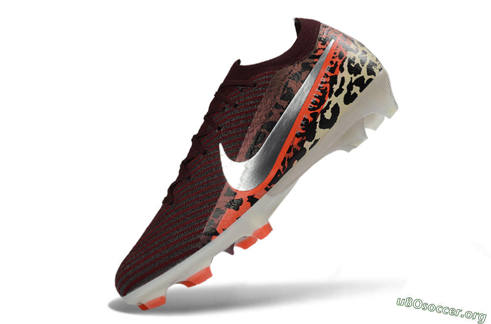 Nike Air Zoom Mercurial Vapor 16 Elite FG Football Boots - Burgundy/Crimson Burst/Black Camo 5