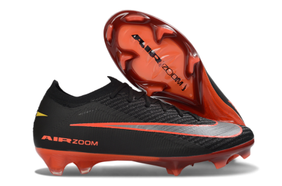 Nike Air Zoom Mercurial Vapor 16 Elite FG Football Boots - Black/Electric Orange/Neon Green